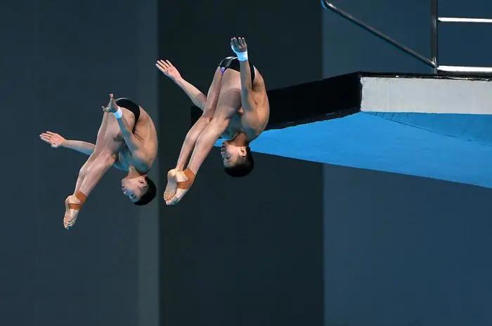 十四运会跳水比赛花絮,十四运跳水测试赛礼仪采访