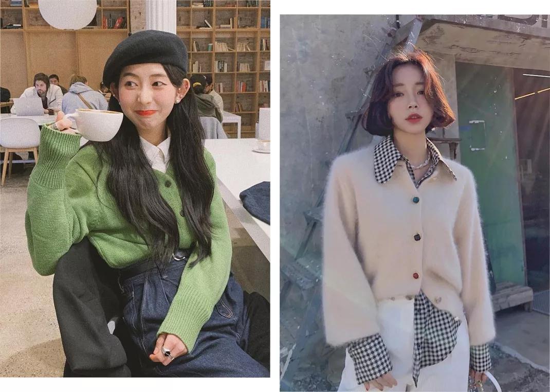 毛衣内搭的5种方法,这样穿保暖又时髦