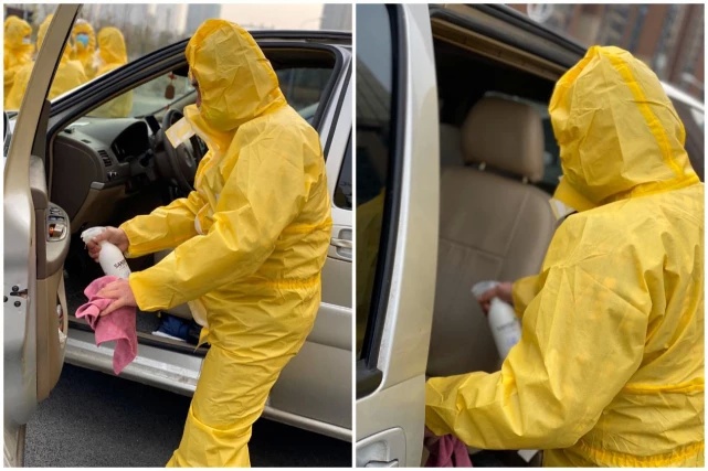 全力做好防疫消毒工作,首汽约车全国组建多个消毒站点提供服务