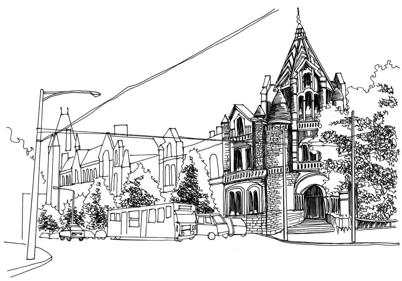 悉尼建筑简笔画,悉尼怎么画简笔画