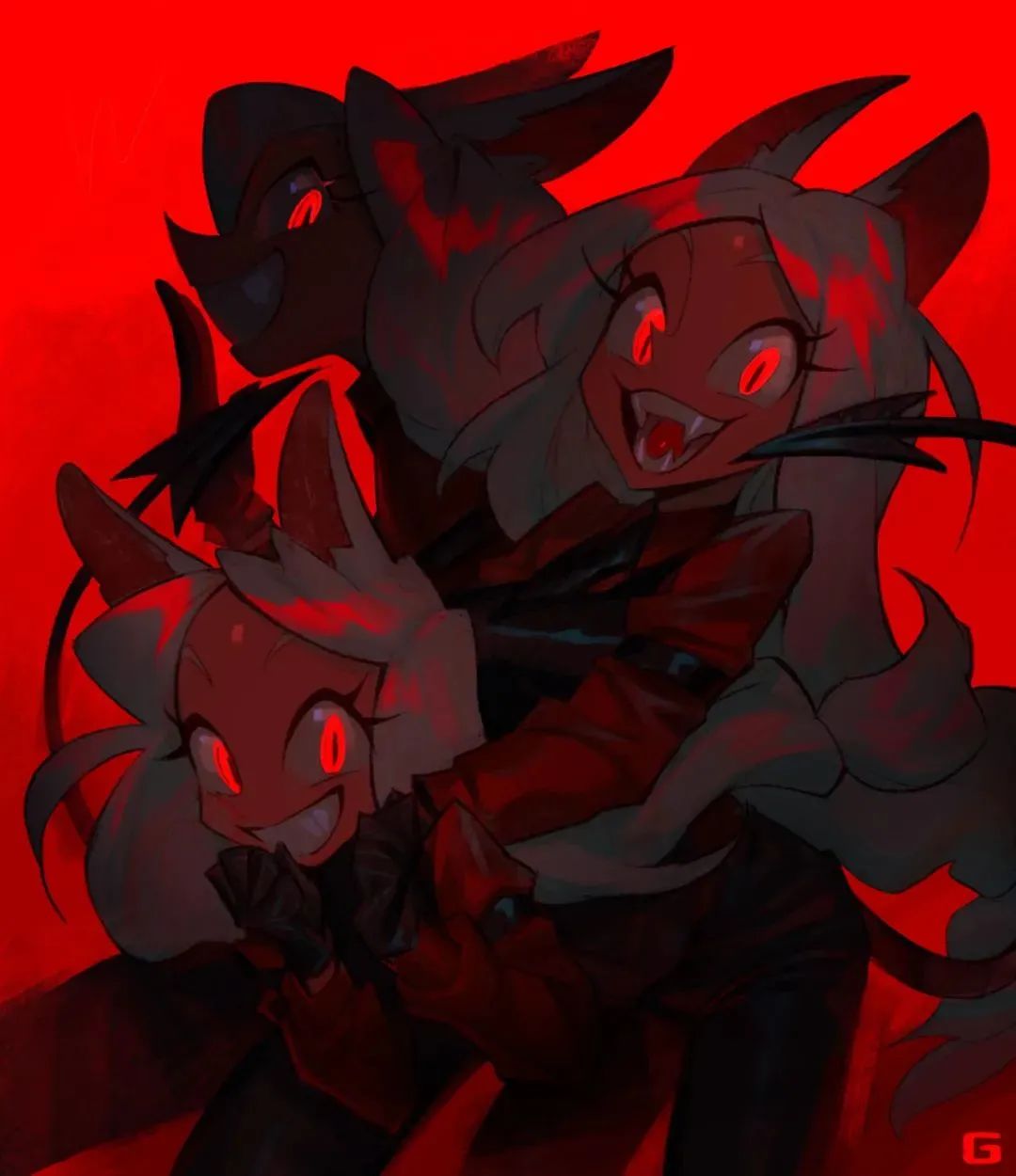 LEEMK,GAMZA/贯彻爱与真实的邪恶|插画分享