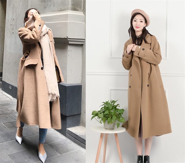 驼色系穿搭知性沉稳适合春季,秋冬驼色咖色穿搭