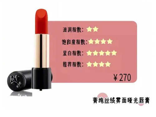 张雨绮娇兰口红,娇兰口红哪一款最好