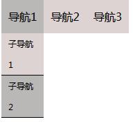 css制作二级下拉导航,css制作网页下拉导航栏