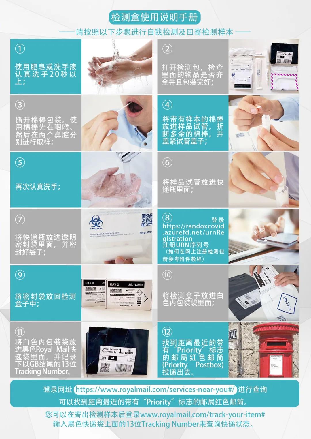 英国入境指南丨如何预约/使用核酸检测包？