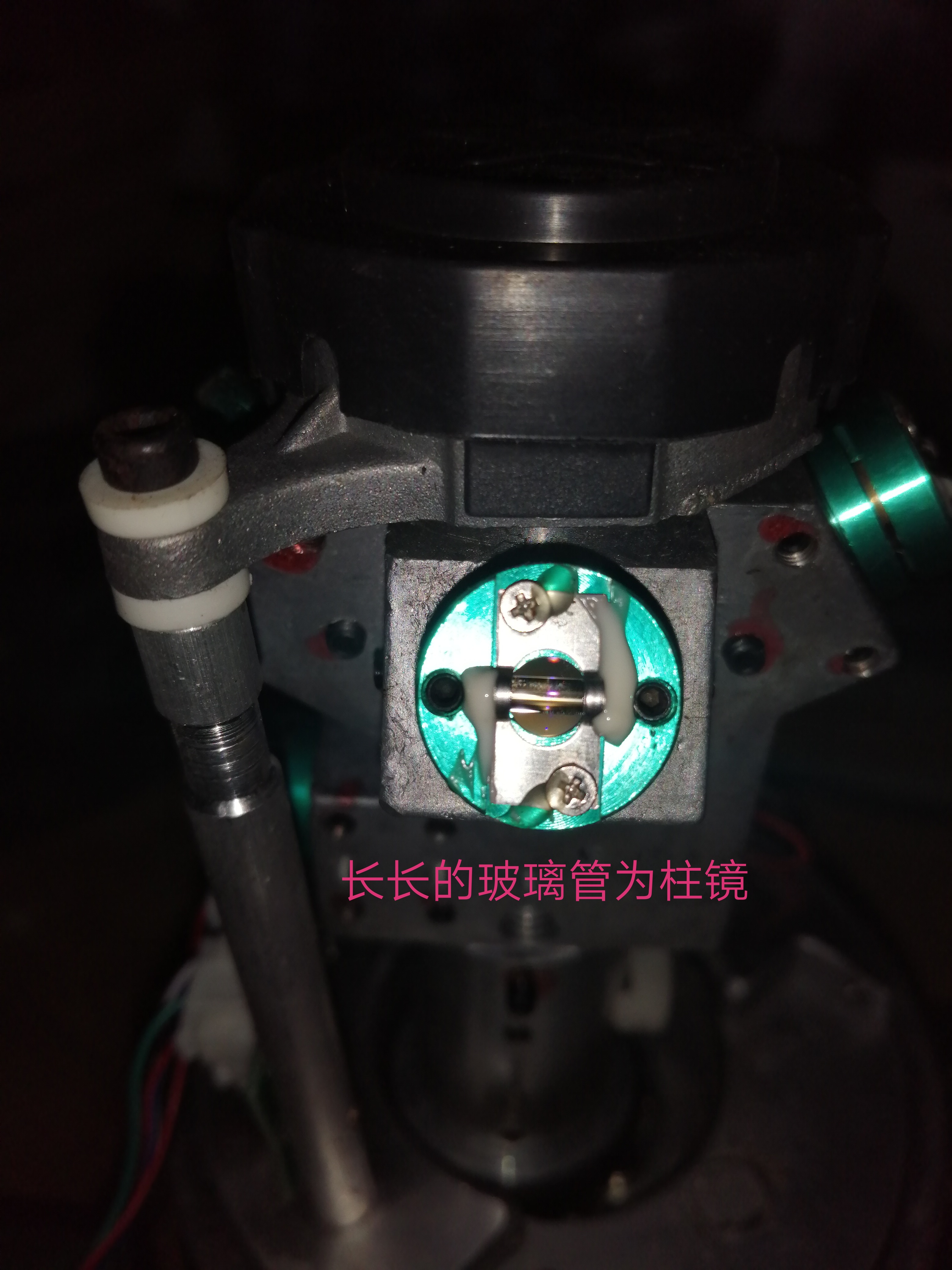 朋友一台电子投线仪坏了拆开看看里面有什么顺便修一修