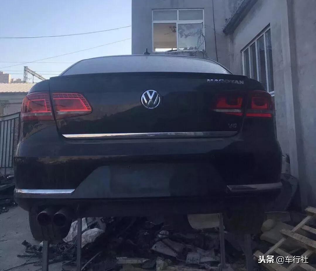 迈腾3.0tv6旗舰版拆发动机,最新六缸3.0迈腾