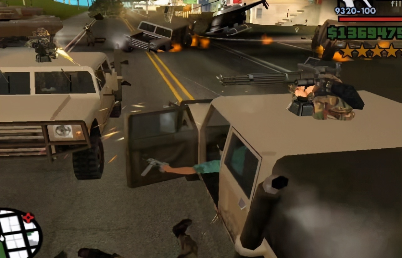 gta最高通缉进化史,gta3六星通缉