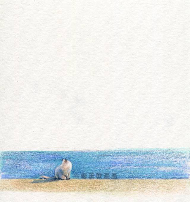 星空画简单唯美,一幅又简单又好看的画