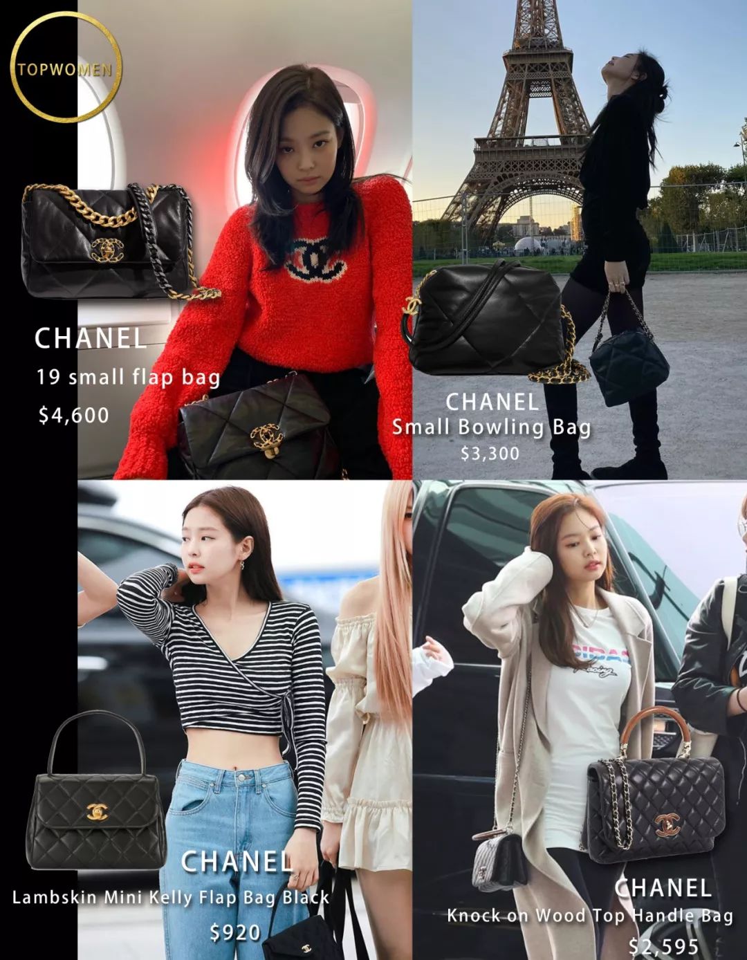 blackpink19年收藏盒团照,blackpink联名款包