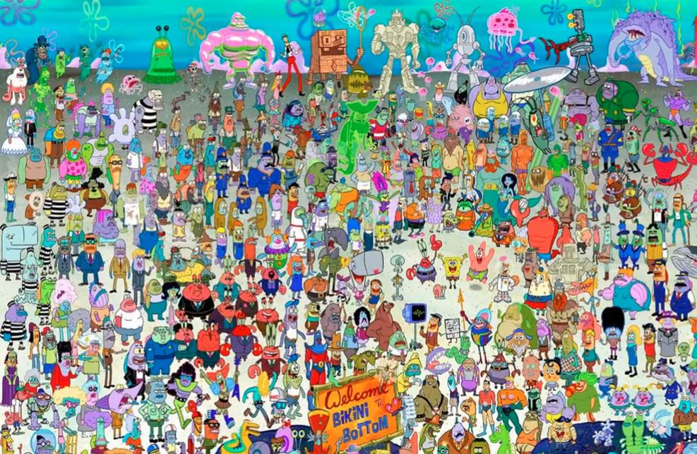 海绵宝宝里面的凯蒂猫真香,海绵宝宝动画片你不知道的秘密