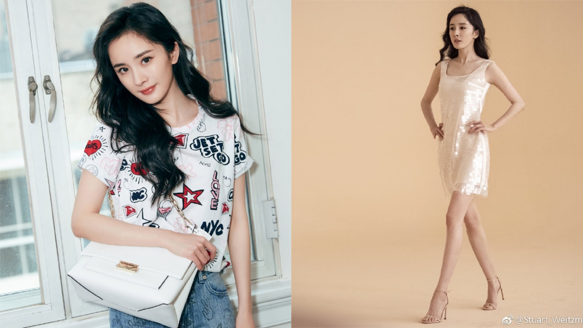 杨幂baby造型走秀,baby杨幂