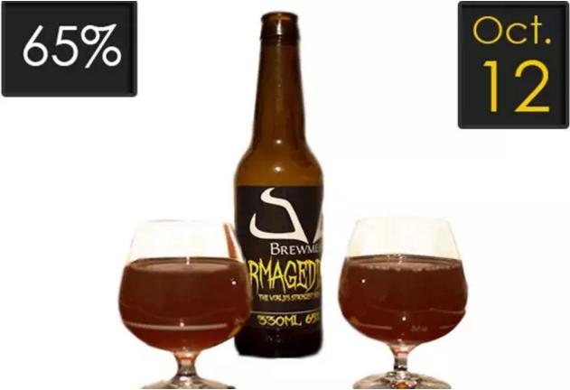 谁说啤酒都是小儿科，70度的啤酒你敢吹瓶吗？