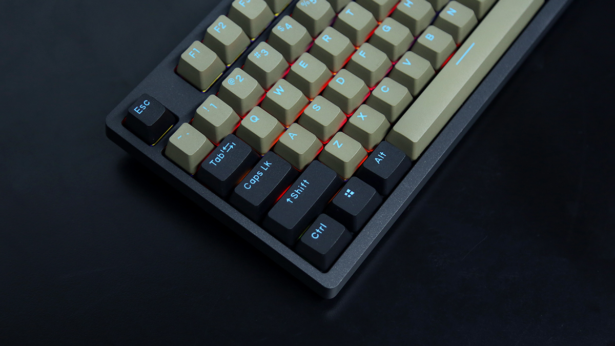 达尔优a87天空轴键盘整体图片,达尔优键盘a87pro买哪款好