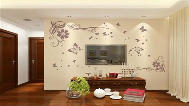 新型墙面涂料壁纸效果,液体壁纸和乳胶漆哪个更好