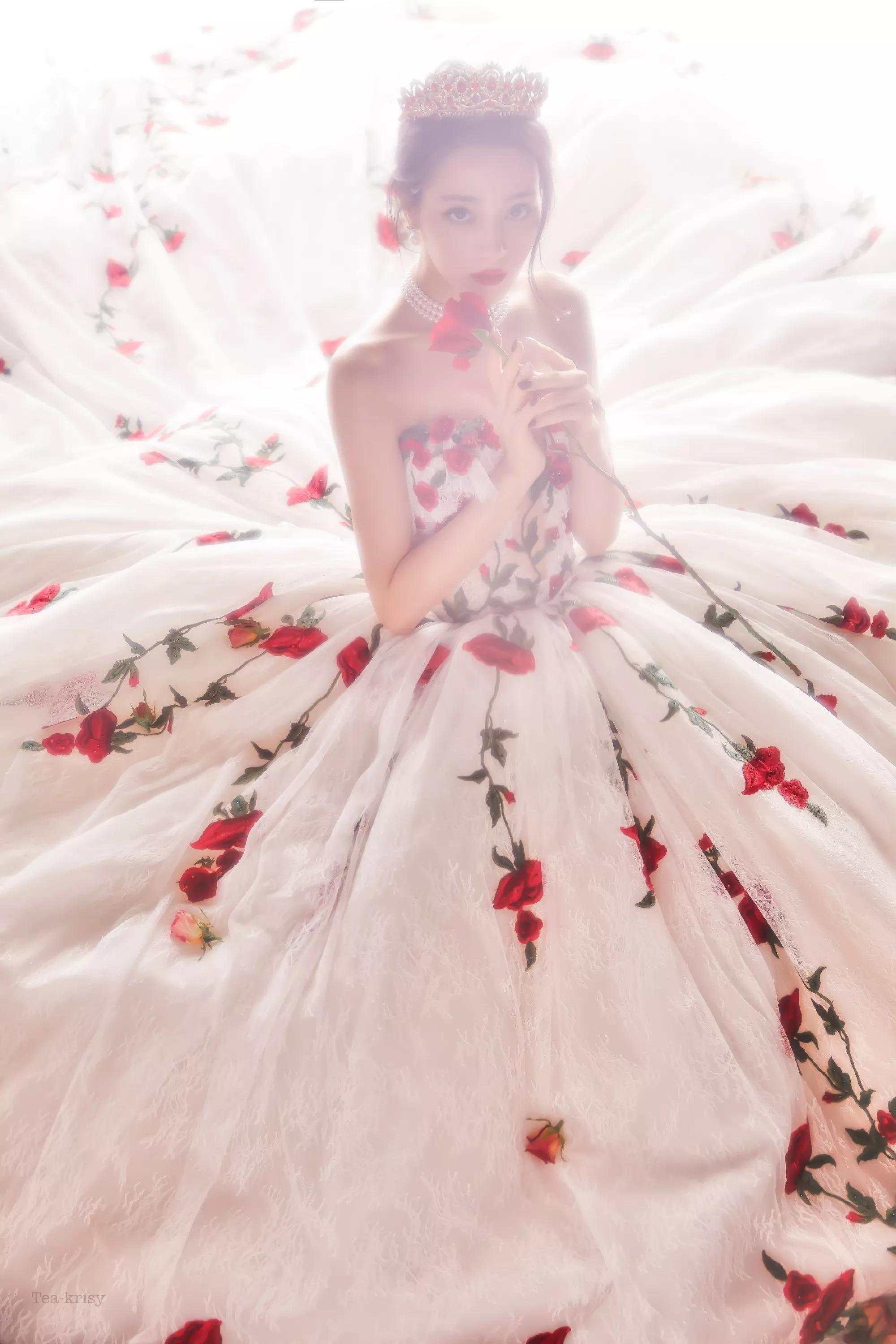 迪丽热巴玫瑰庄园的造型,迪丽热巴玫瑰庄园照片