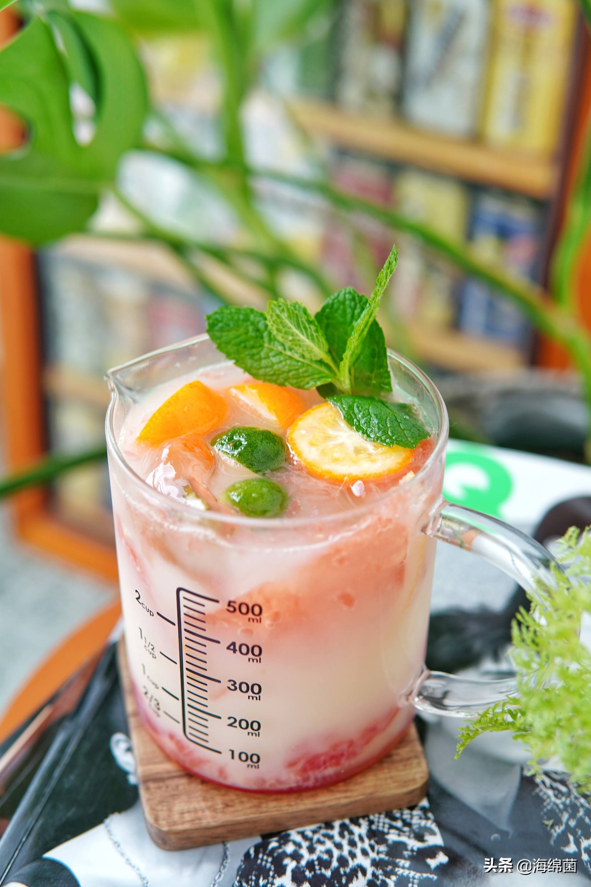 教你做一杯超好喝的夏日饮料,简单自制气泡水饮料