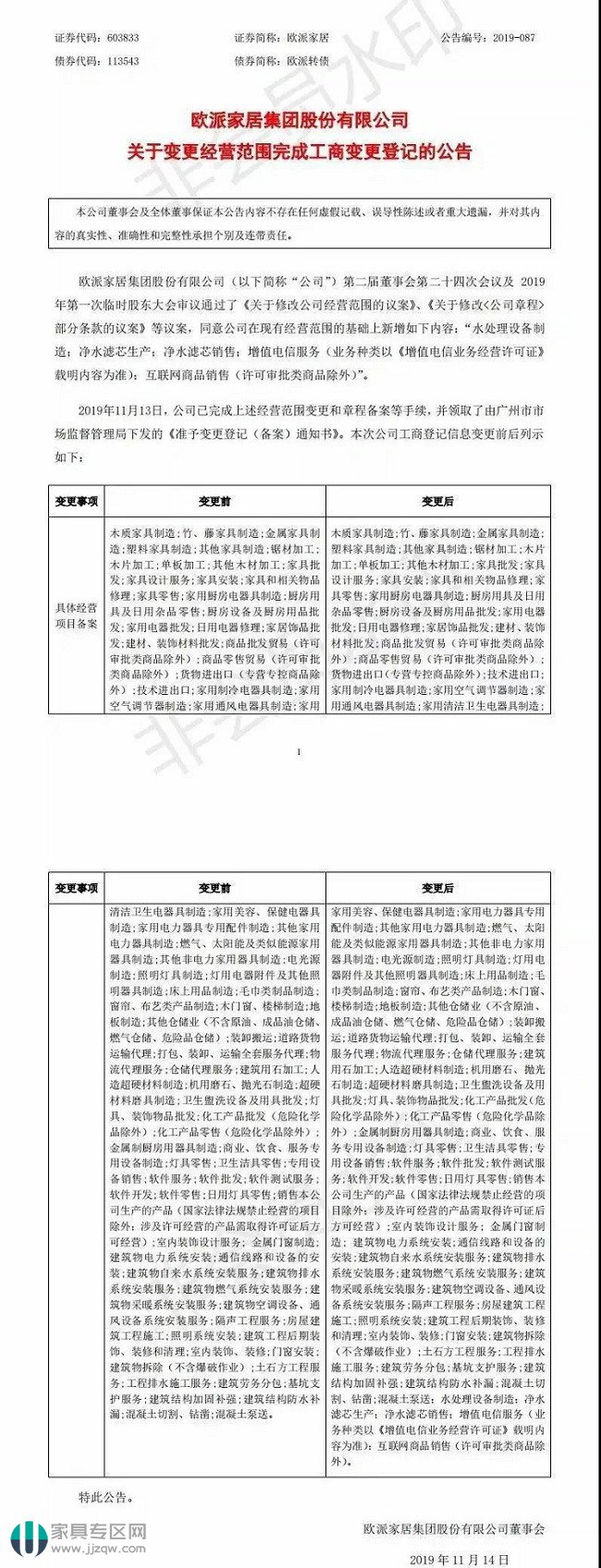 欧派净水机,跨界打劫商业模式
