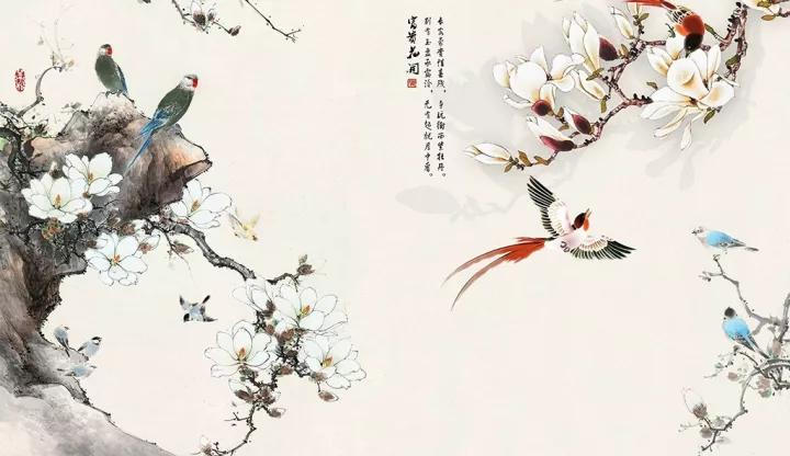 新工笔画花鸟画技法,工笔画技法讲解特殊技法篇