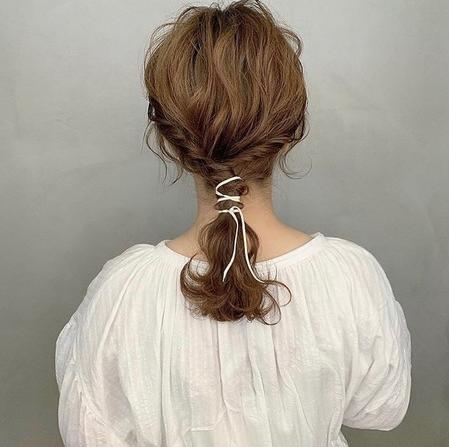 马尾简单一点,马尾简单又好看扎法视频