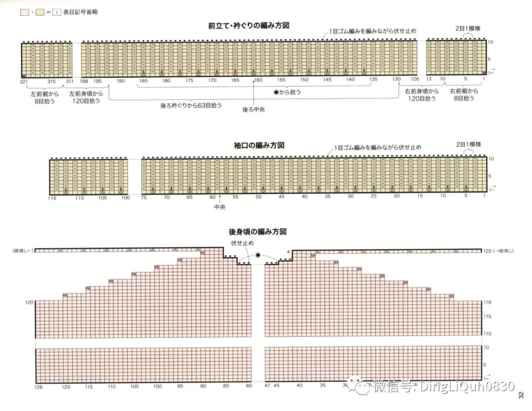 「针织图解」女士精品系列的24款服装及配饰（完整版）