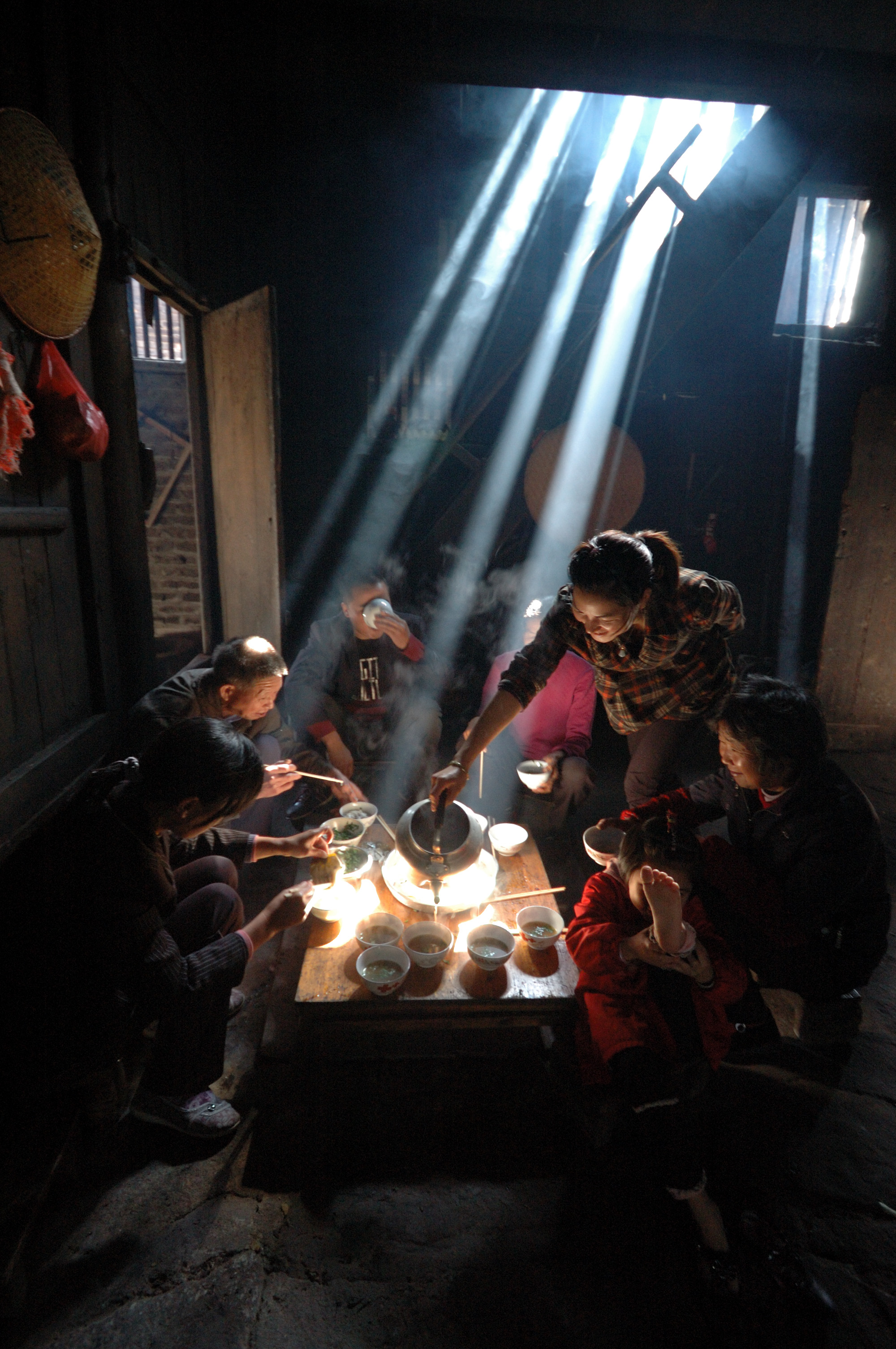 广西人自制油茶,用茶叶做的四川油茶