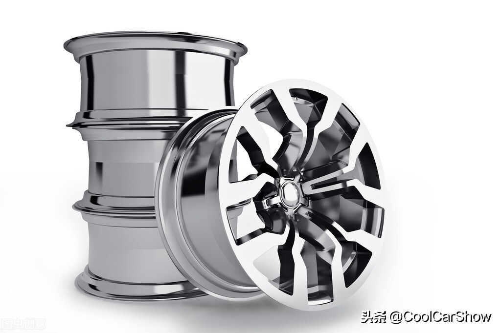 轮毂改黑绿双拼色案例,轮毂换色教程