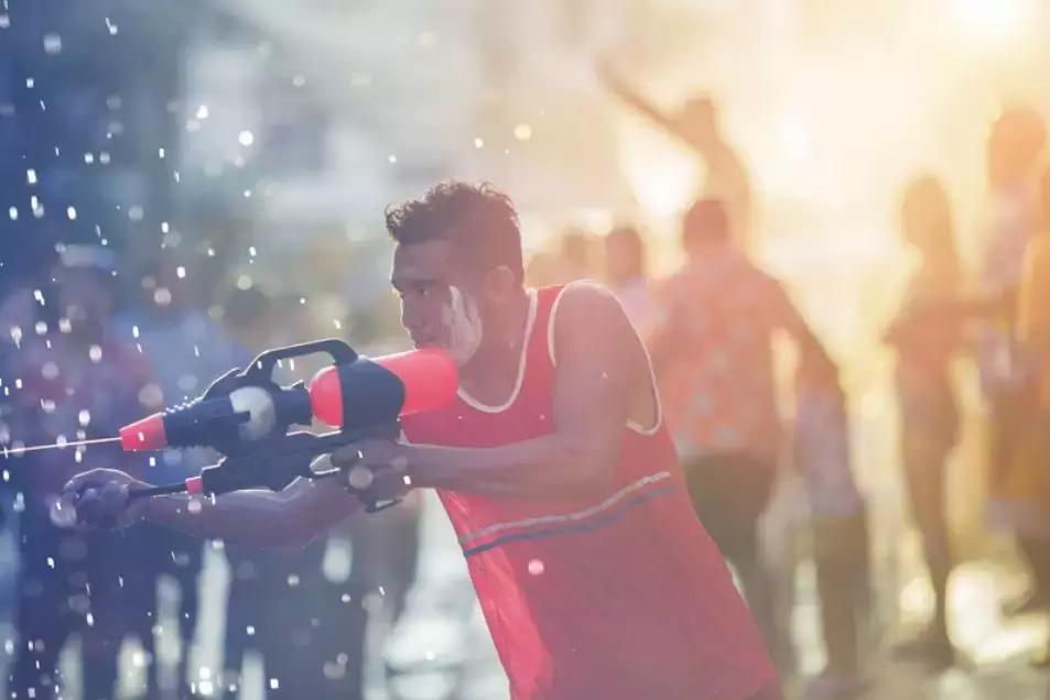 泰国泼水节天团,泰国超燃泼水节