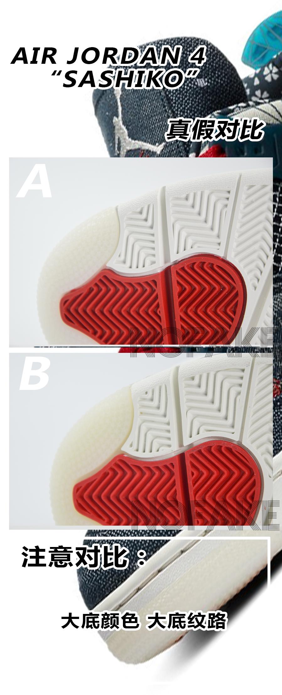 如何区别airjordan4冰蓝款的真假,airjordan4刺子绣穿搭