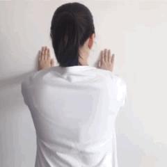 沉肩的时候肩胛骨下角翘起怎么办,肩胛骨翘起真的可以改善吗