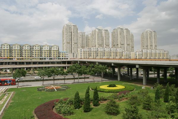 中国第一家空中花园小区,中国第一个有电梯的小区