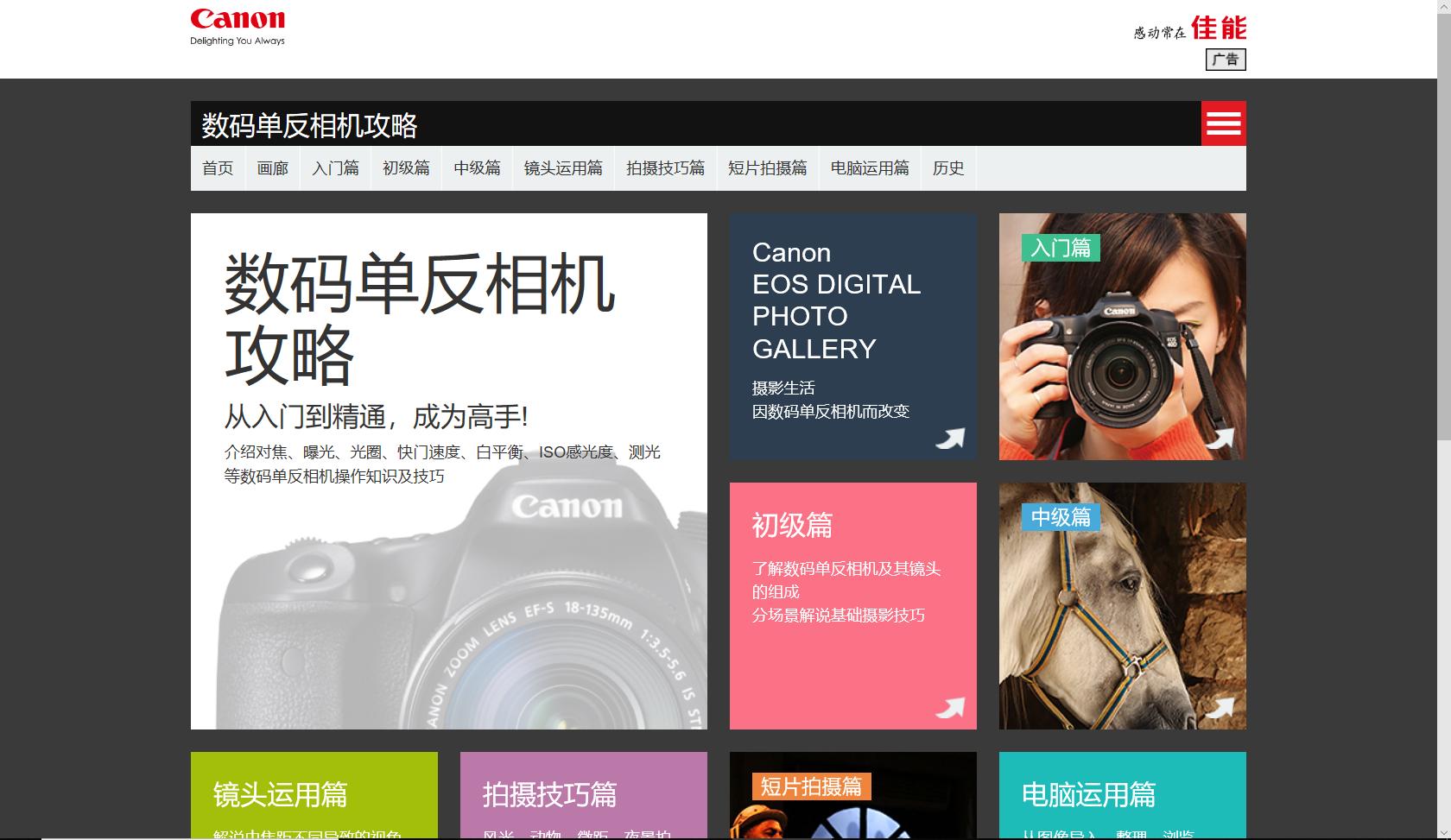 佳能相机摄影入门教程视频,佳能相机上手指南