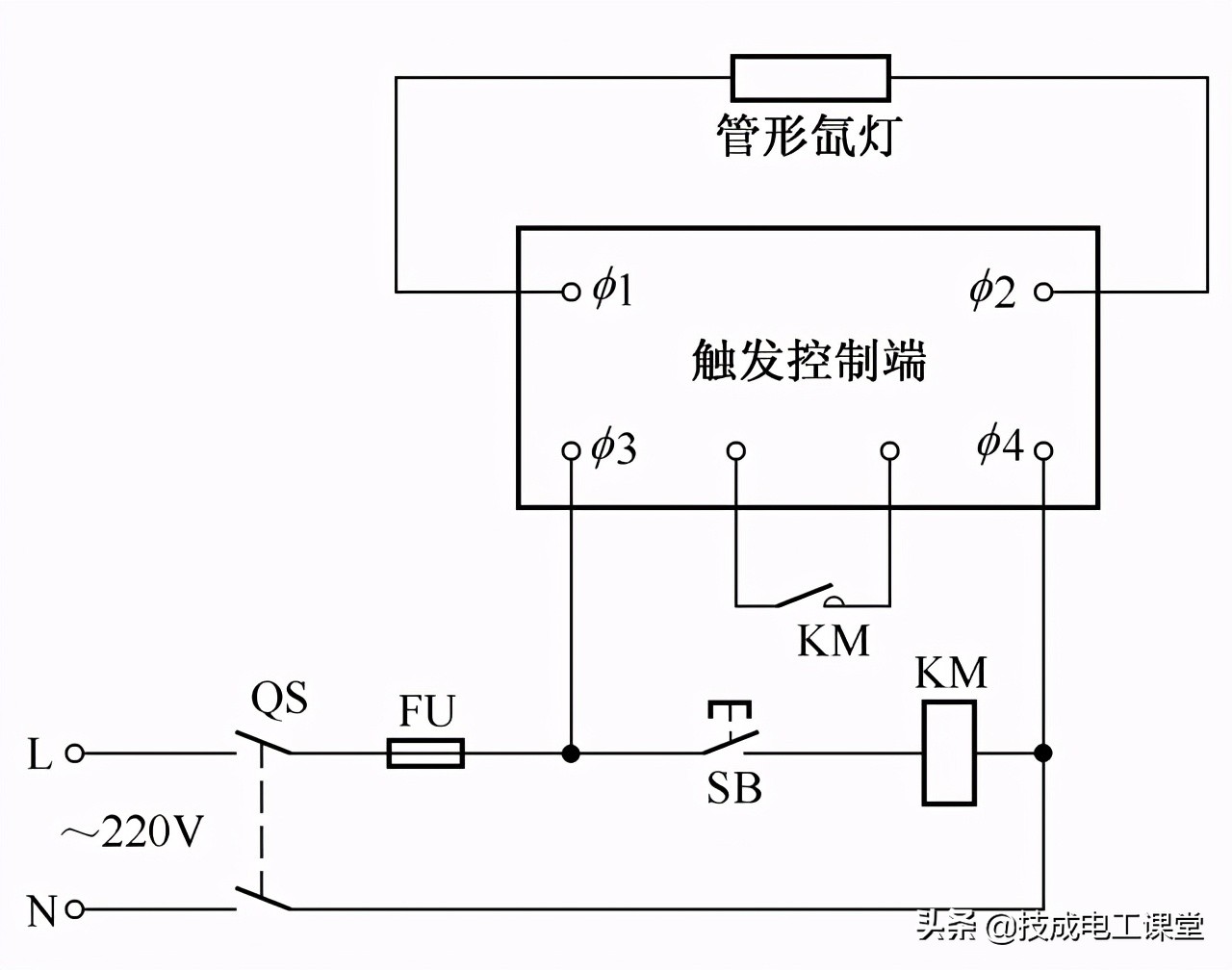 照明联动开关原理图,电灯三个开关控制一个灯的接线图