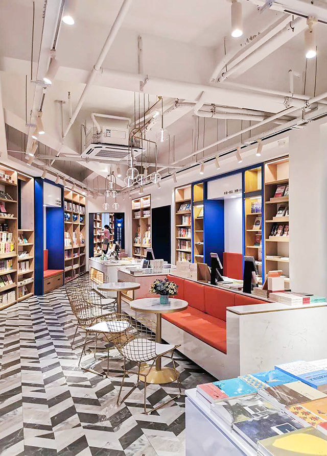 儿童书店装修效果图,书店创意装修