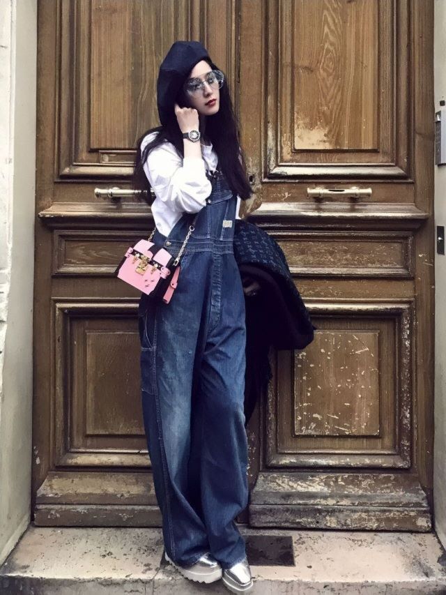 范冰冰开叉裙穿搭,范冰冰身材曼妙俏皮可爱