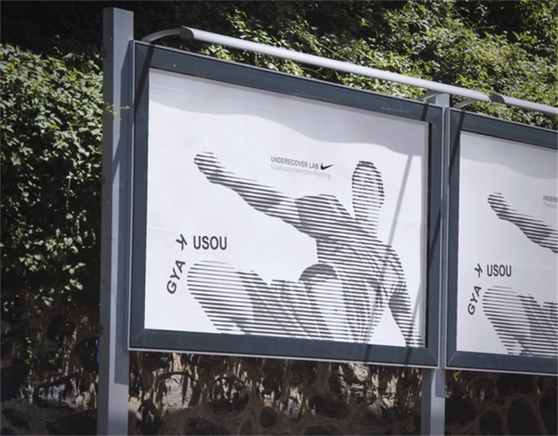 耐克平面广告制作,耐克广告图片怎么做