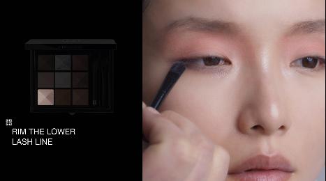 纪梵希高定九色眼影,纪梵希九宫格眼影5号配色教程