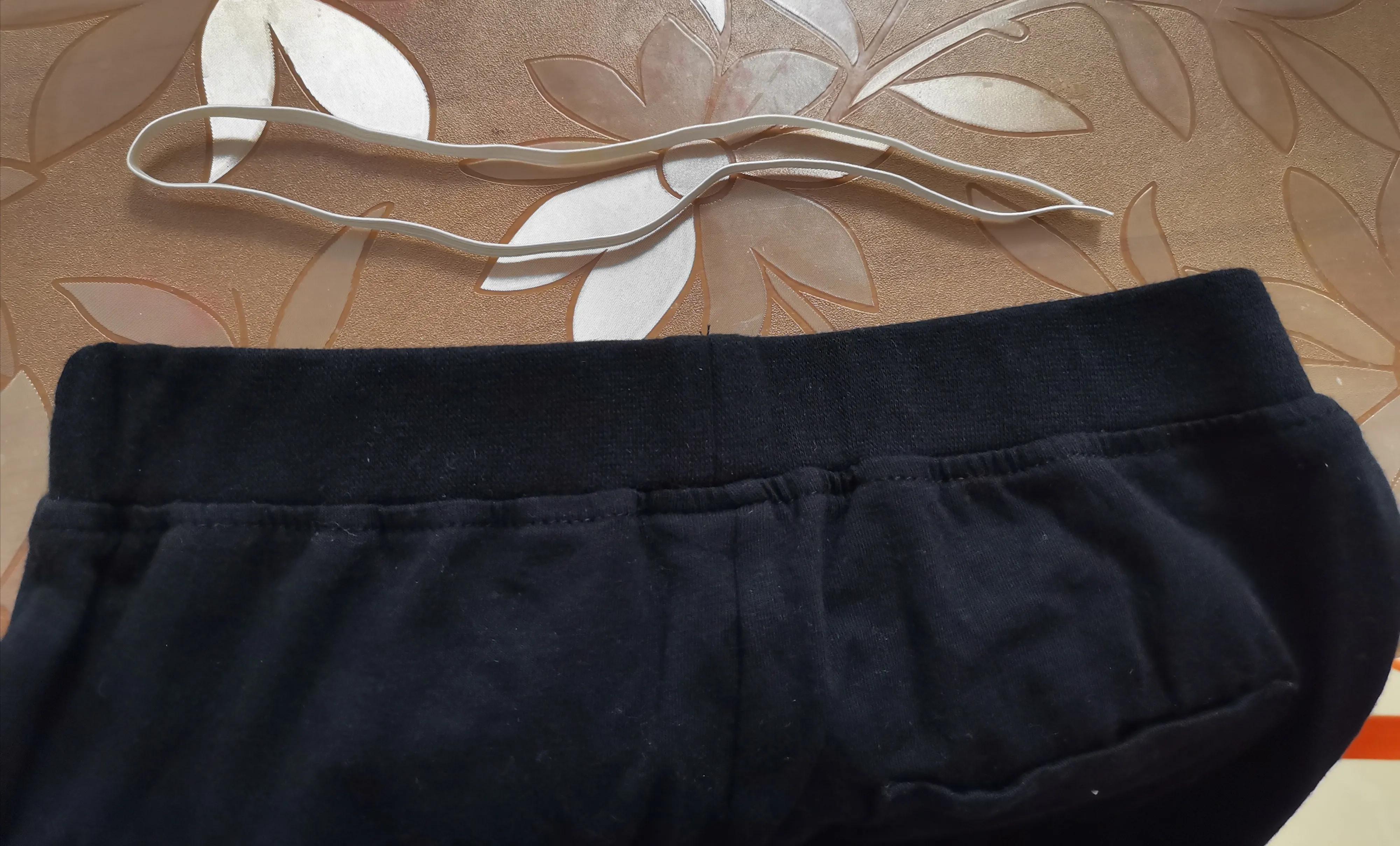 裤头宽了怎么改窄针法,裤头太宽了怎么改小