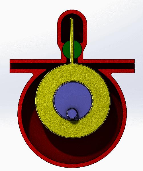 solidworks偏心柱塞泵装配体教程,用solidworks绘制泵轴