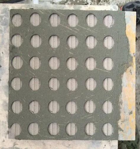 石材拼花地面铺贴过程,石材马赛克拼花