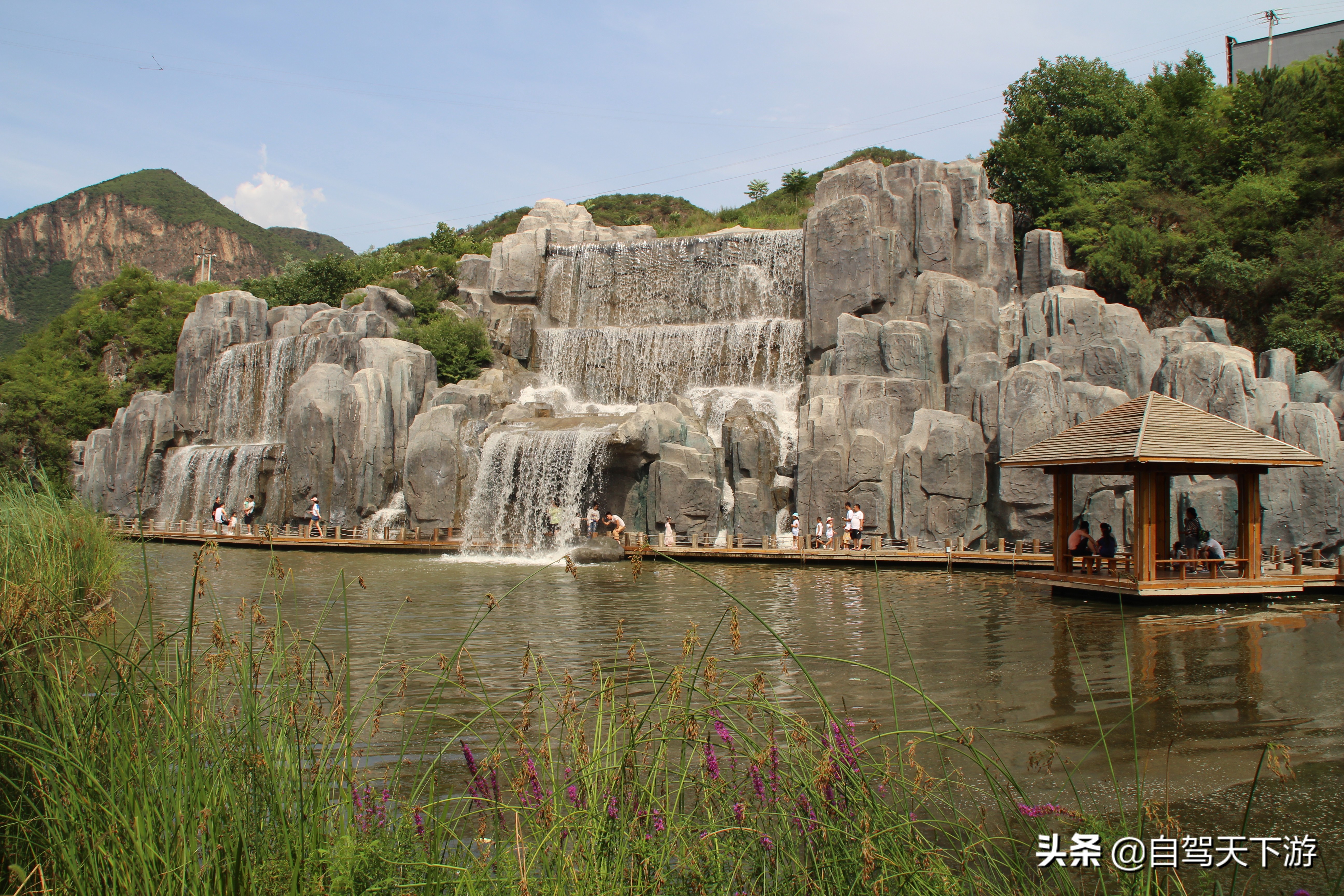 野三坡百里峡是什么样的,天下第一峡谷风景区