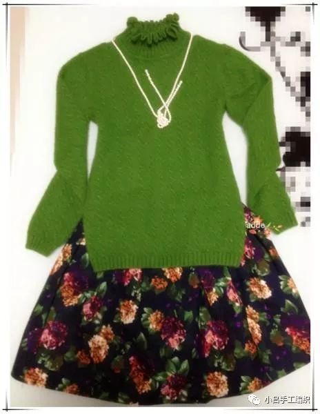 从上往下织的春秋款网红毛衣教程,简单打底毛衣女秋冬粉色