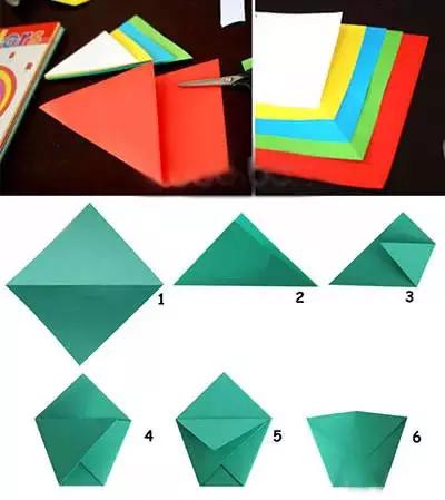 折纸手工7到8岁简单,又大又精美的手工折纸