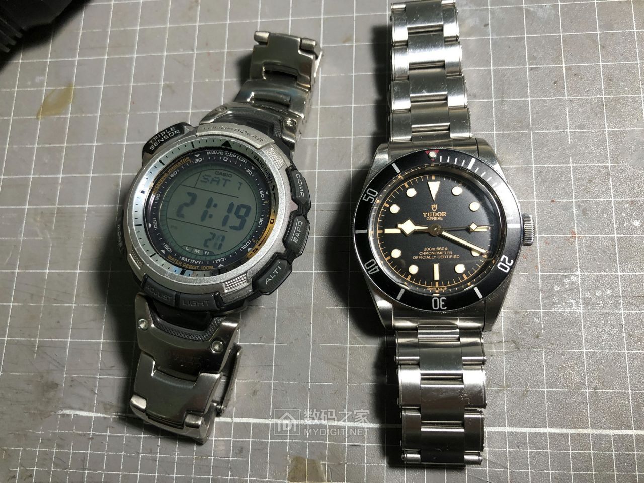 良工巧匠：卡西欧PAW-1300光动能手表电池老化，自行更换并校准