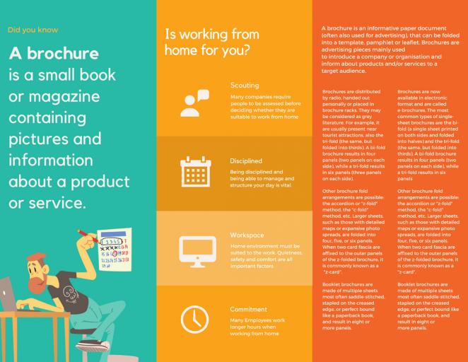 三折页设计案例展示极简风格,三折页设计软件