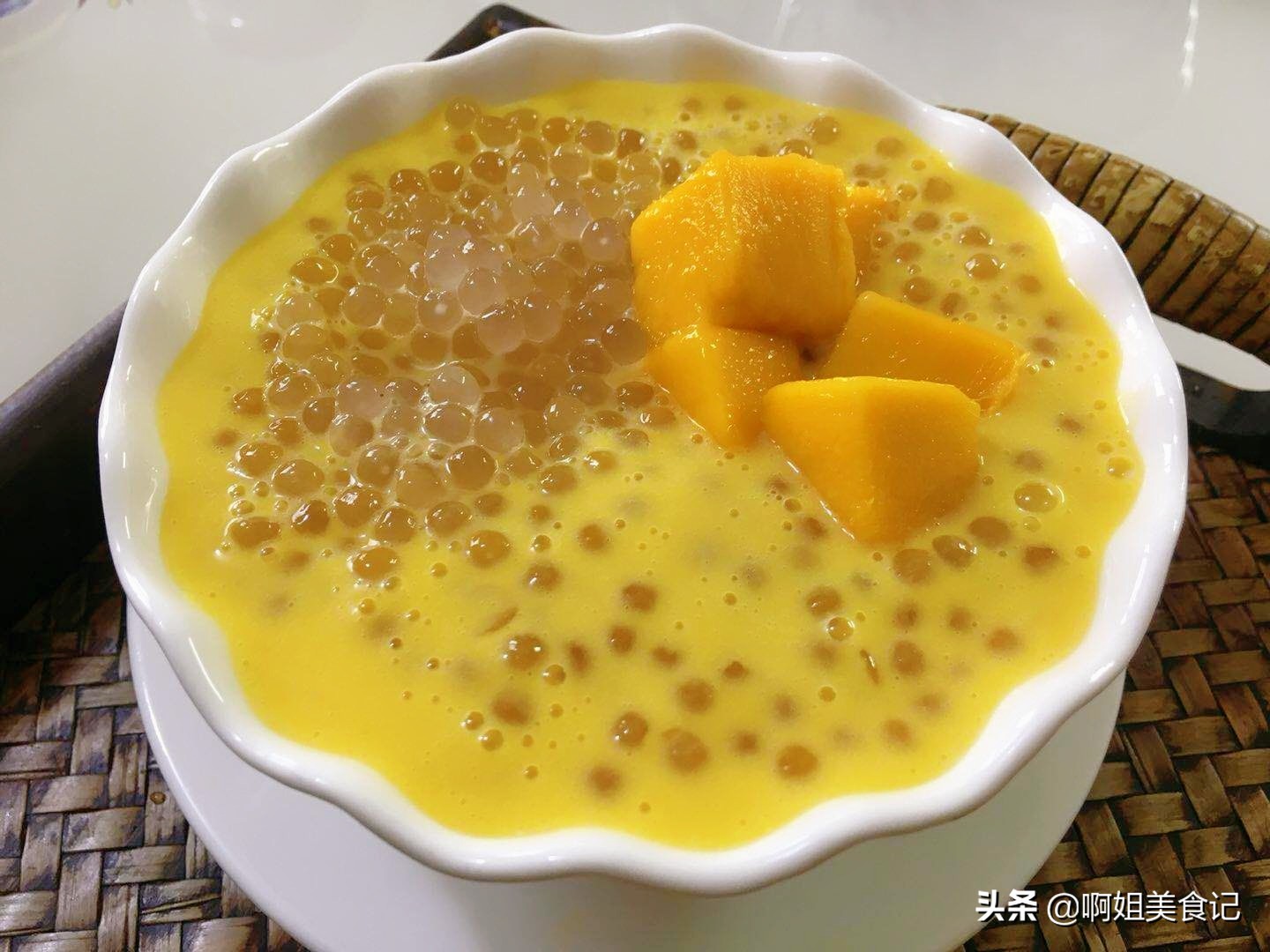 适合冬天吃的西米做法,西米最简单的做法教程