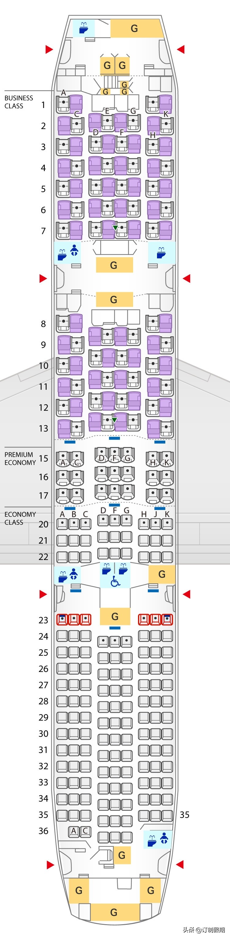 全日空航空nh904机型,全日空波音777-300国内机型