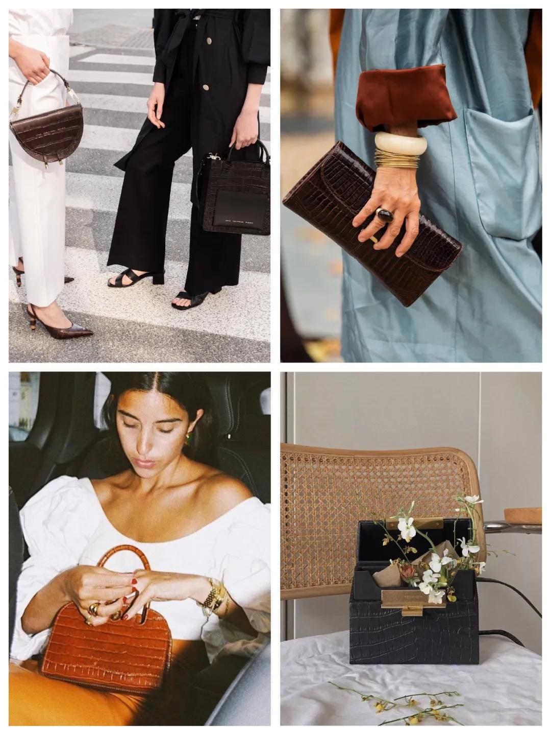 纵然每年流行的都不一样,有这样一个趋势——鳄鱼压纹