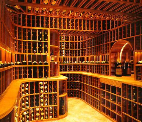 酒窖酒柜定制家用高端大气,高端酒柜酒窖展示