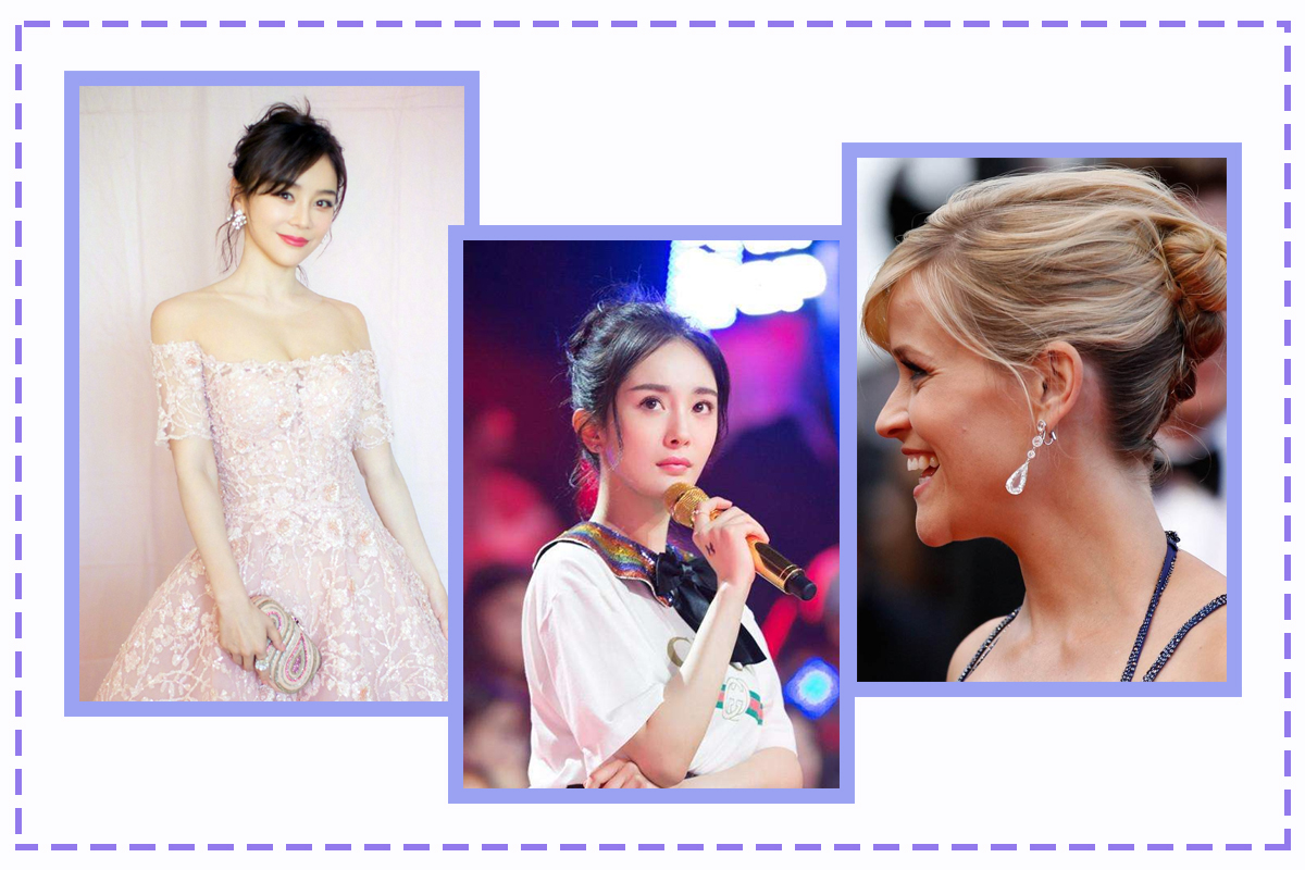 什么发型半扎丸子头减龄,活力又减龄的半丸子头怎么扎洋气